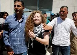 L'ado palestienne Ahed Tamimi libérée