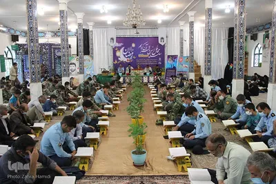 جزء‌خوانی نیروهای ارتش _ بیرجند