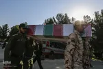 استقبال از 9 شهیدگمنام دوران دفاع مقدس ـ شيراز