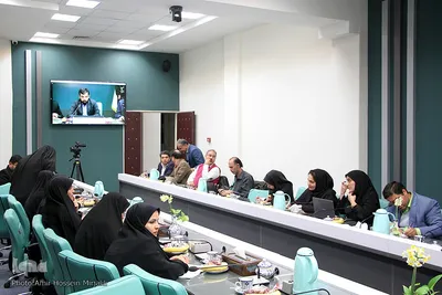 نشست خبری رمضانی دبیر کل نهاد کتابخانه‌های عمومی کشور در یزد‎‎