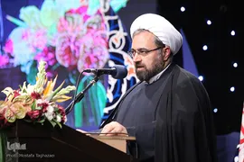 حجت الاسلام و المسلمین حبیب رضا ارزانی در آیین اختتامیه طرح ملی اوقات فراغت کانون‌های فرهنگی هنری مساجد کشور