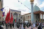 حضور هیئت های مذهبی جوان شهر شیراز در حرم مطهر شاهچراغ