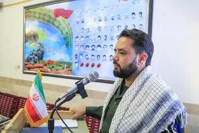 دیدار دانش‌آموزان بسیجی با نماینده ولی‎فقیه در خراسان جنوبی