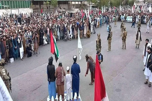 په افغانستان کې د فلسطیني مظلو ولس په ملاتړ کې هماغه راز ولسی مظاهرې کیږي