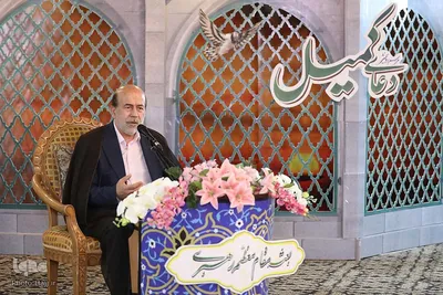 مراسم دعای کمیل زائران ایرانی در مدینه منوره