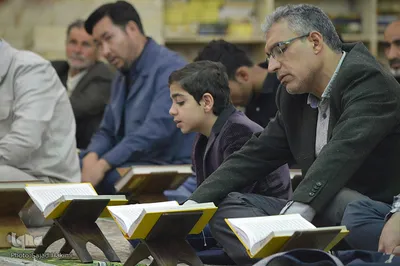 جلسه قرآن محمدعلی دهدشتی در  حسینیه نجف قم