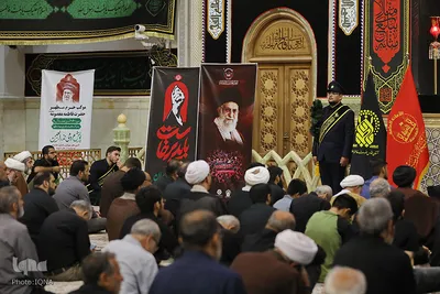 بزرگداشت رهبر شهید از سوی عتبه حسینی در حرم بانوی کرامت