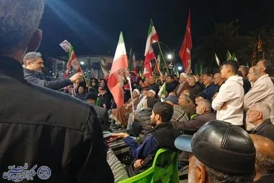 پنجاه و نهمین  اجتماع  مردم انقلابی  بابلسر در بیعت با رهبری و دفاع ملی