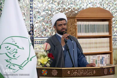 غبار روبی حرم مطهر امامزاده حسن(ع)