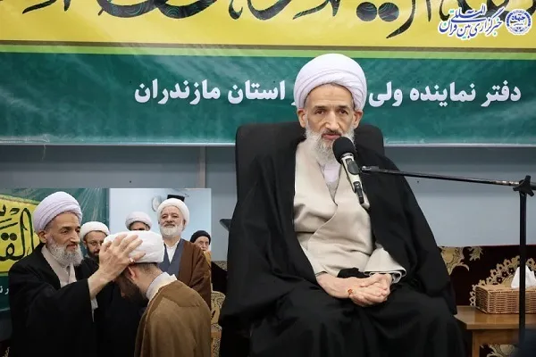آئین عمامه‌گذاری جمعی از طلاب استان مازندران برگزار شد