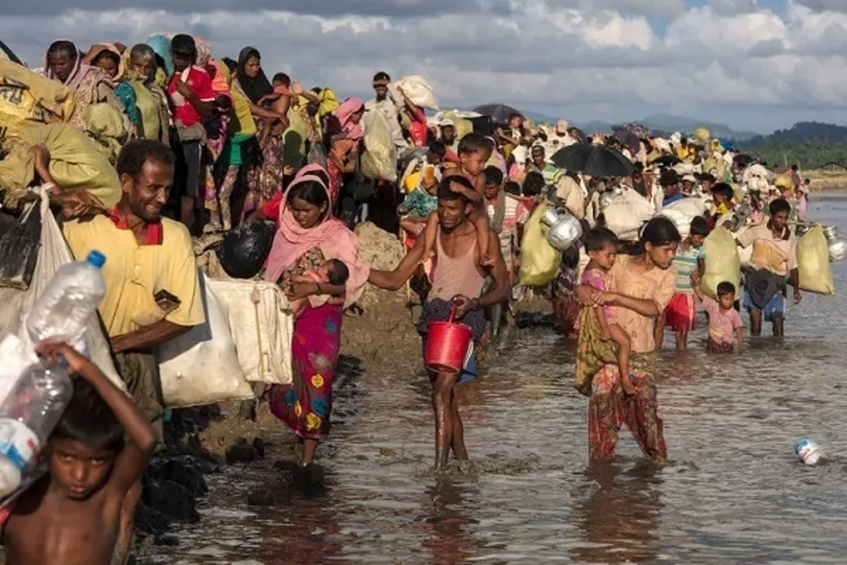 PBB Kembali Berikan Bantuan untuk Muslim Rohingya di Indonesia