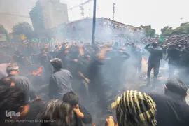 عزاداری ظهر عاشورا در تهران 