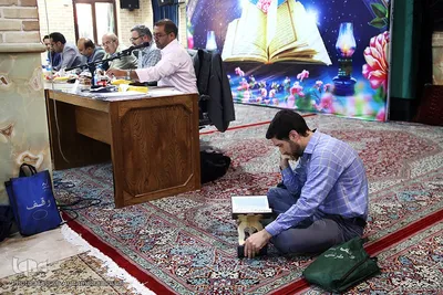 مرحله شهرستانی مسابقات سراسری قرآن بخش برادران سازمان اوقاف و امور خیریه در بقعه شیخ طرشتی (ره)