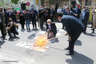 مراسم نمادین روز جهانی قدس در تبریز