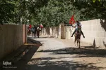 سوارکاران خراسان شمالی در راه مشهد