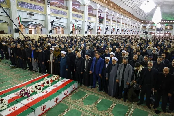 تشییع پیکر مطهر 5 شهید اقتدار آذربایجان شرقی