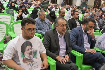 مراسم بزرگداشت دومین سالگرد شهادت شهید جمهور در شاهچراغ(ع)