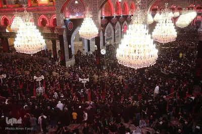 عزاداری شب اربعین در کربلا