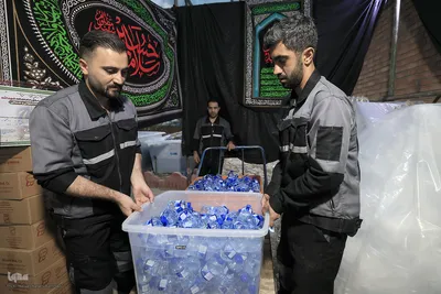 موکب جهاددانشگاهی میزبان عزاداران تشییع رهبر شهید انقلاب