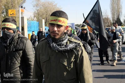 راهپیمایی ۱۵هزار نفر از بسیجیان سپاه حضرت محمد رسول الله(ص) استان تهران