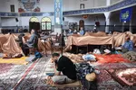 قرائت دعای ام داود در سومین روز مراسم معنوی اعتکاف