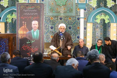 مراسم ختم مرحوم سید قاسم موسوی قهار