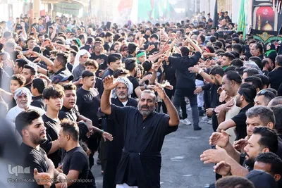 مراسم عزاداری «یوم العباس» در اهواز