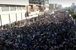 Huge Rally in Sana’a on Anniversary of Saudi Aggression