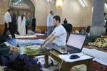 مراسم معنوی اعتکاف در تبریز