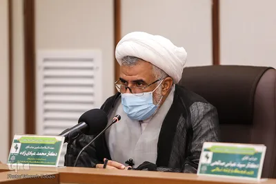 حجت‌الاسلام‌والمسلمین محمد عبادی زاده، نماینده جدید ولی‌فقیه در هرمزگان در مراسم اختتامیه دهمین کنگره بین‌المللی امام سجاد(ع)