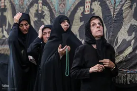 عزاداری چهارمین روزمحرم در تکیه سادات اخوی