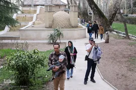 کاخ سعد آباد در ایام نوروز