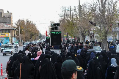 دسته عزاداری روز شهادت حضرت فاطمه زهرا سلام الله علیها شهرستان ملایر