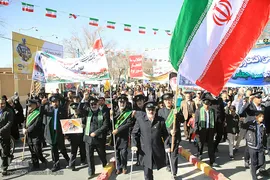 راهپیمایی یوم الله ۲۲ بهمن در یزد