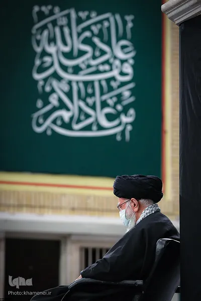 مراسم عزاداری شب شهادت حضرت زهرا (س) در حسینیه امام خمینی(ره)