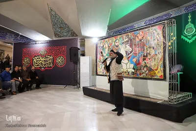 عرض ارادت اهالی فرهنگ و هنر آذربایجان شرقی به اباعبدالله الحسین(ع)‎