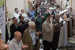 اقامه نماز جمعه قزوین بعد از وقفه چهار ماهه