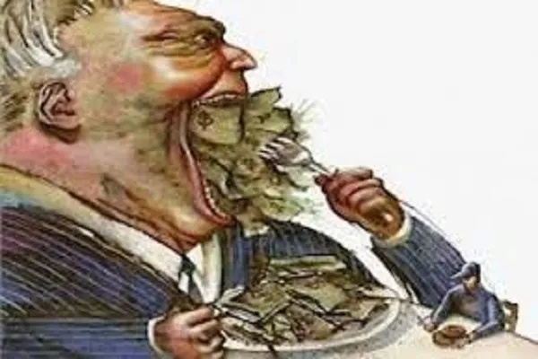 La codicia, la primera y última etapa de la soledad humana