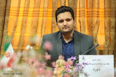 نشست خبری دوسالانه سراسری عکس بسیج در اراک