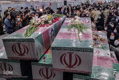 آئین استقبال از پیکر مطهر ۹ شهید دفاع مقدس در شیراز‎‎