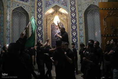 شب عاشورای حسینی در حرم شاهچراغ(ع)