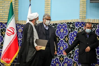آیین تکریم و معارفه ابوذر ابراهیمی ترکمان و حجت‌الاسلام و المسلمین محمدمهدی ایمانی‌پور