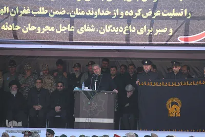 تشییع پیکر جنازه جانباختان حادثه قطار تبریز