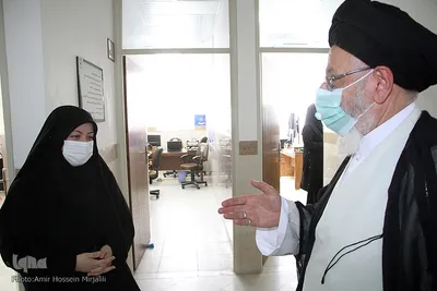 بازدید امام جمعه بخش مرکزی یزد از ایکنا