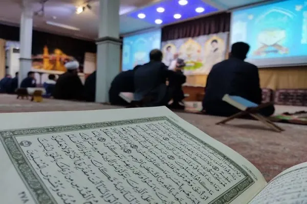 تلاوت قاریان ممتاز در مهد قرآن میاندوآب + عکس