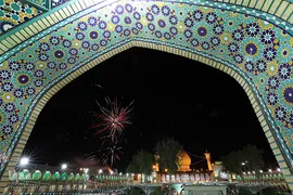 جشن نیمه شعبان در حرم مطهر شاهچراغ(ع)
