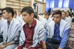 دیدار دانش‌آموزان بسیجی با نماینده ولی‎فقیه در خراسان جنوبی