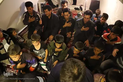عزاداری ماه محرم در مناطق عشایری اهر