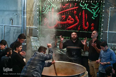 آیین پخت سمنو در شب شهادت امام حسن مجتبی (ع)