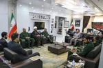 دیدارهای هفته دولت فرمانده سپاه انصارالرضا(ع) خراسان‌جنوبی